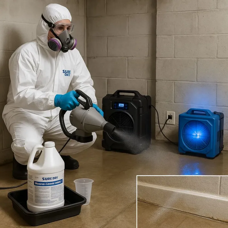 Sanitization and Odor Removal process in West Mountain, UT